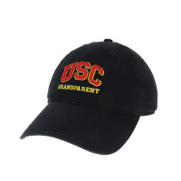 USC Trojans Grandparent Black EZA Legacy Hat
